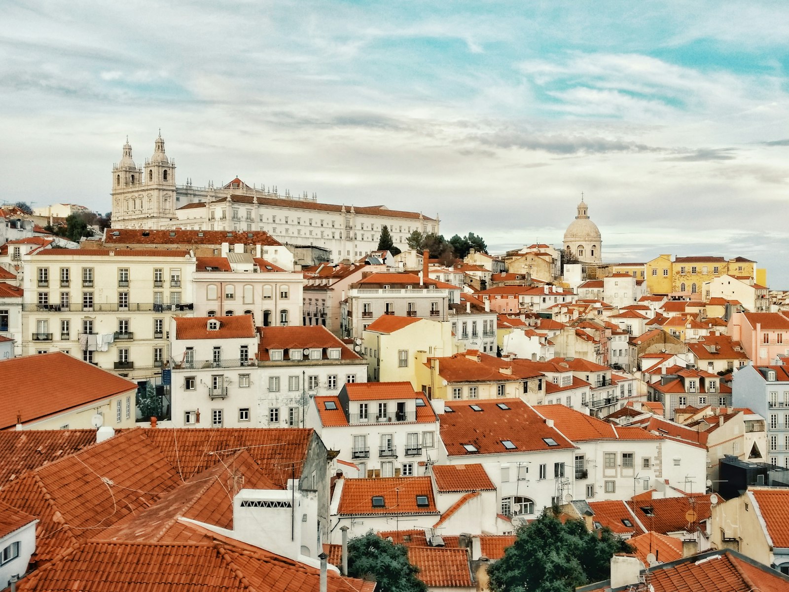 View over the rooftops of Lisbon